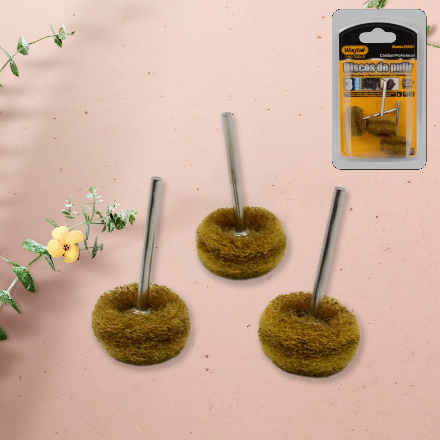 Abrasive Buffing Polishing Wheel Set (3 Pcs) Abrasive Buffing Polishing Wheel Set (3 Pcs)